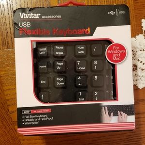 New Vivitar Flexible Keyboard